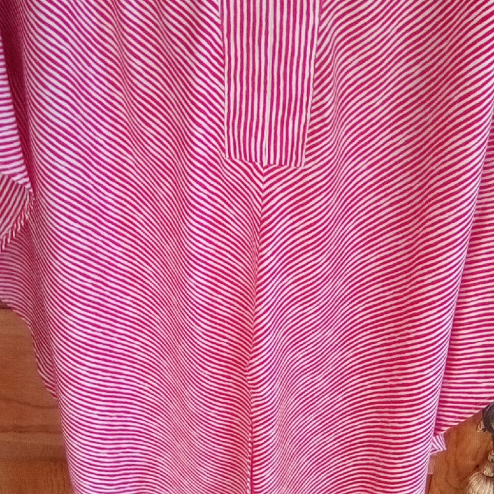 Chico's Red and White Striped Blouse - Picture 5 of 14